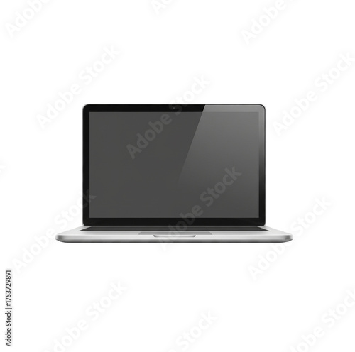 laptop computer isolated on white- laptop mockup 2026