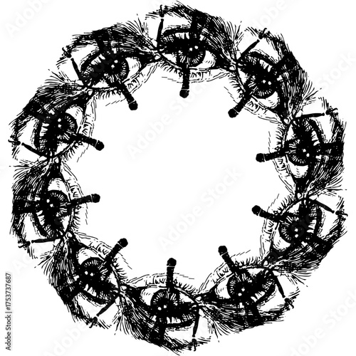 Black abstract background ideal for design, art, and digital use. / Fondo abstracto negro ideal para diseño, arte y uso digital. / Schwarzer abstrakter Hintergrund, ideal für Design.