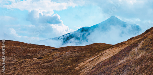 Fototapeta Naklejka Na Ścianę i Meble -  View from Starorobocianski Wierch Mountain - Western Tatras - Poland