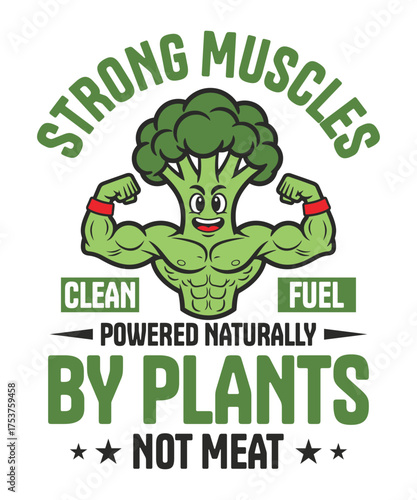 Vegan Day Healthy Living Plant Powered T Shirt