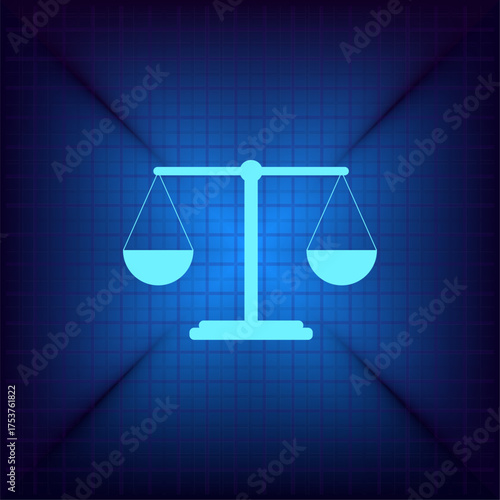 Light blue vector icon on a dark blue background.