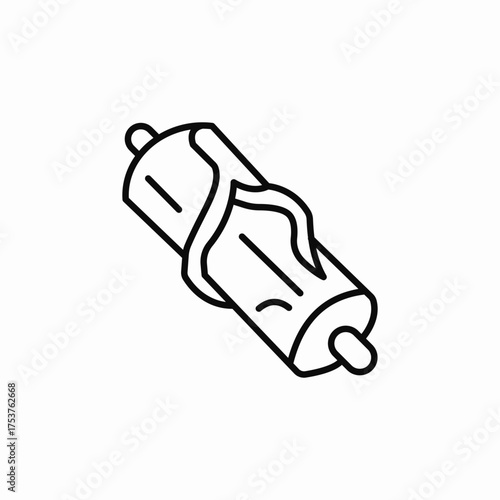 nerve vein icon sign vector