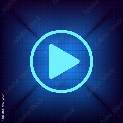 Light blue vector icon on a dark blue background.