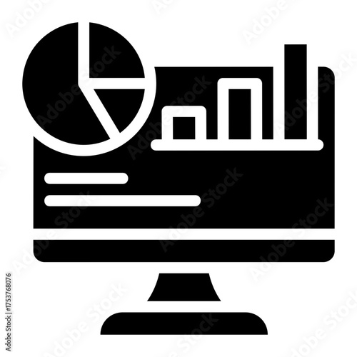 Diagram Analysis Solid Icon