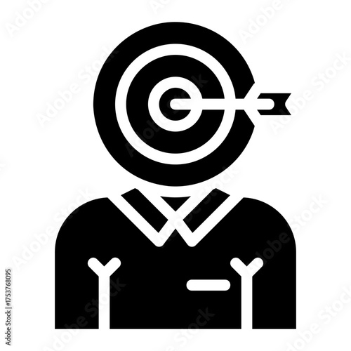 Archive Goals Solid Icon