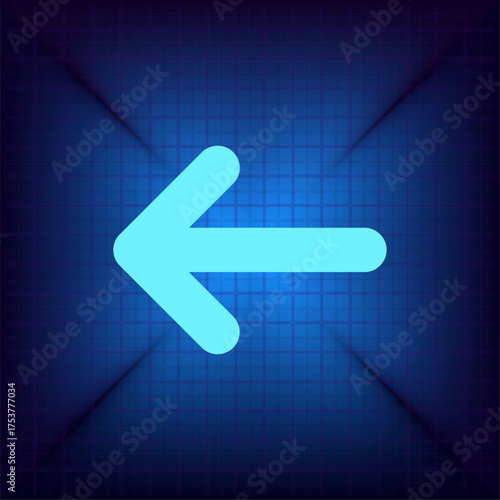 Light blue vector icon on a dark blue background.