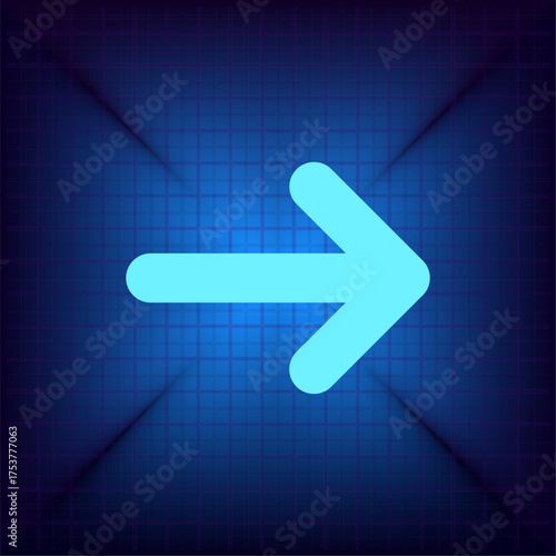 Light blue vector icon on a dark blue background.