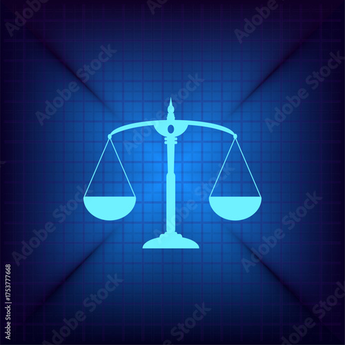 Light blue vector icon on a dark blue background.