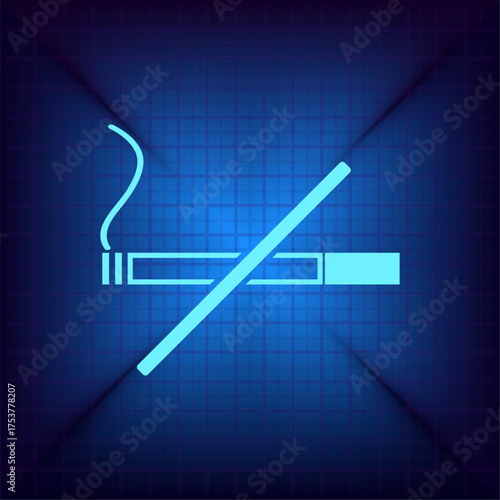 Light blue vector icon on a dark blue background.