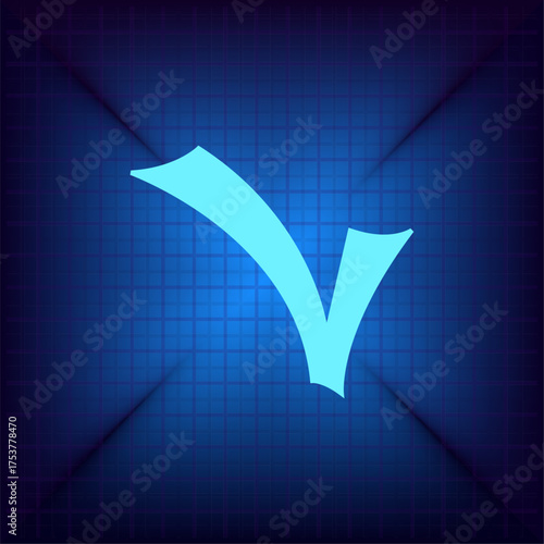 Light blue vector icon on a dark blue background.
