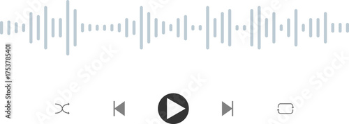 음악-재생-노래-플레이리스트-재생 바-볼륨-사운드웨이브-음파-뮤직 플레이어