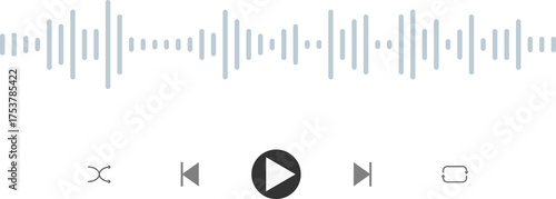 음악-재생-노래-플레이리스트-재생 바-볼륨-사운드웨이브-음파-뮤직 플레이어