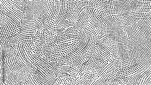Intricate Black and White Mosaic Texture