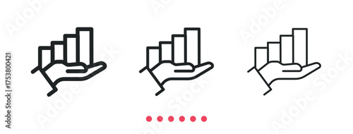 Volume icon. Thin line icon vector