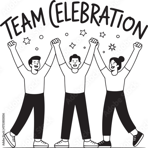 Vector art of abstract vertical black lines on