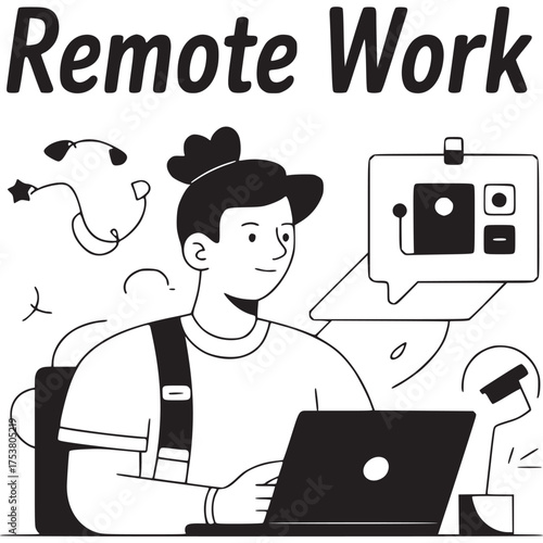 Vector art of geometric pattern