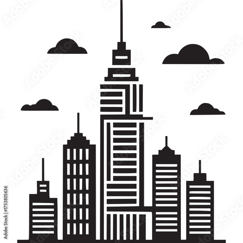 Vector art of circular maze