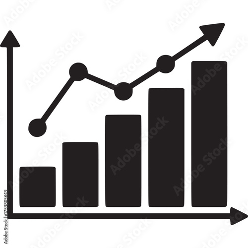 Vector art of geometric pixel art pattern in black and white