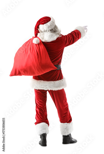 Santa Claus with bag full o...