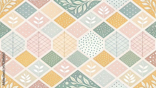“minimal pastel grid pattern, abstract clean vector design”
