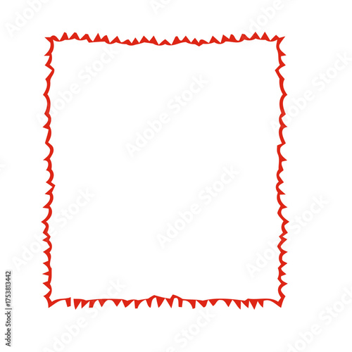Christmas frame vector, festive border, holiday background, xmas decoration, winter design