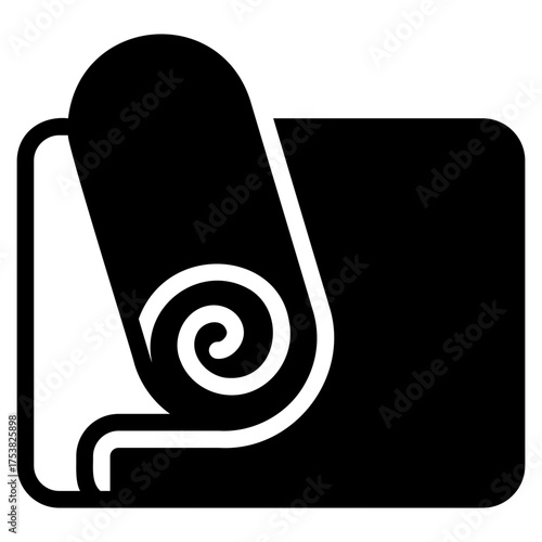 Silicone mat icon