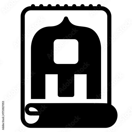 Prayer rug icon