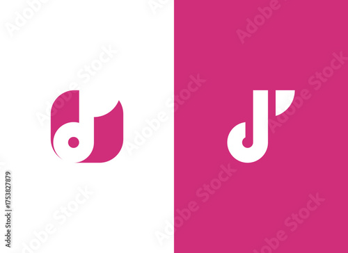 Modern Music Note Logo Design for Podcast, Studio, and Audio Brand Identity