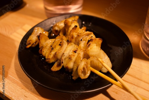 Canvas Print japanese yakitori