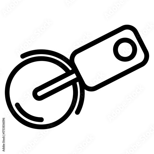 Dough cutter icon