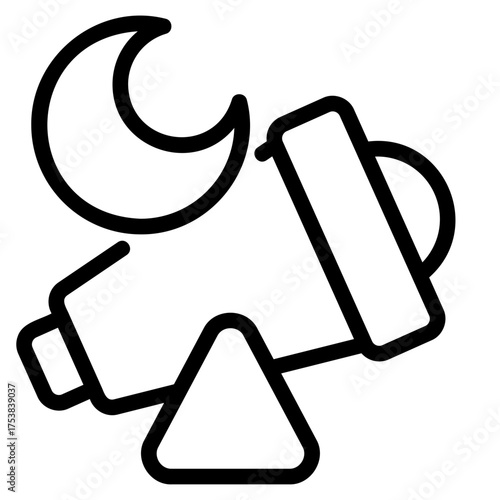 Telescope icon