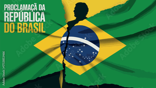 Proclamação da República do Brasil Flag National Legacy