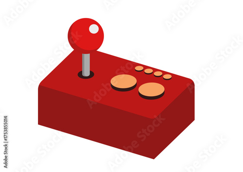 アーケードゲームのコントローラ