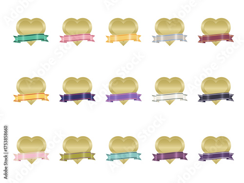 いろいろメダルリボンセット16