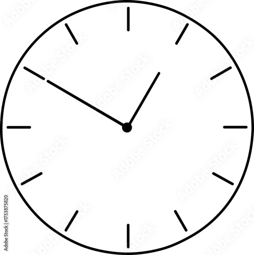 Minimalist Linear Clock Vector Design