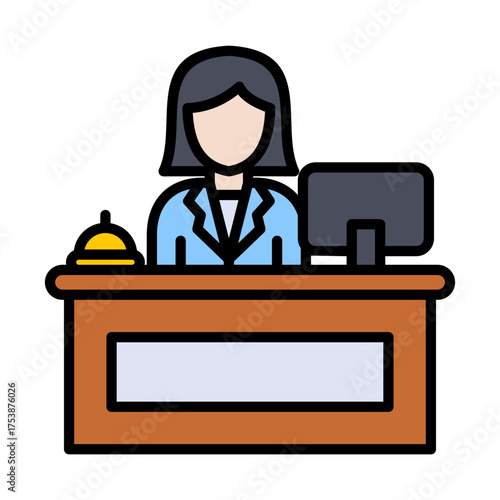 Receptionist Icon