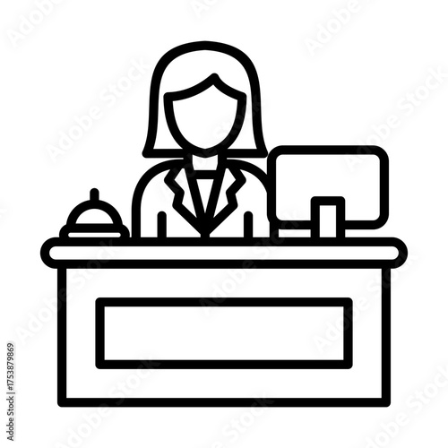 Receptionist Icon