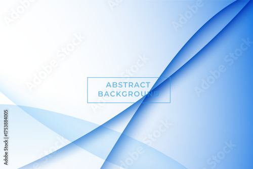 Dark Blue Wave Abstract Technology Background Design Template