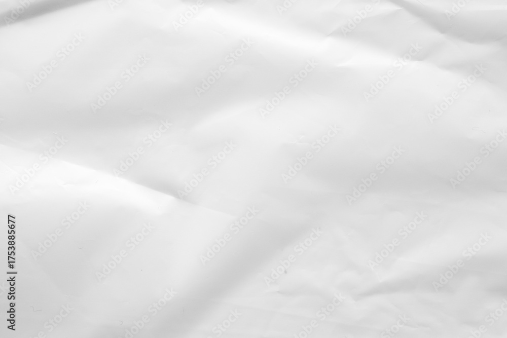 Obraz premium White transparent plastic bag texture background