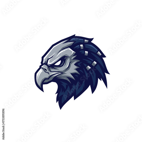 Esport vector logo eagle, eagle icon, eagle head, vector