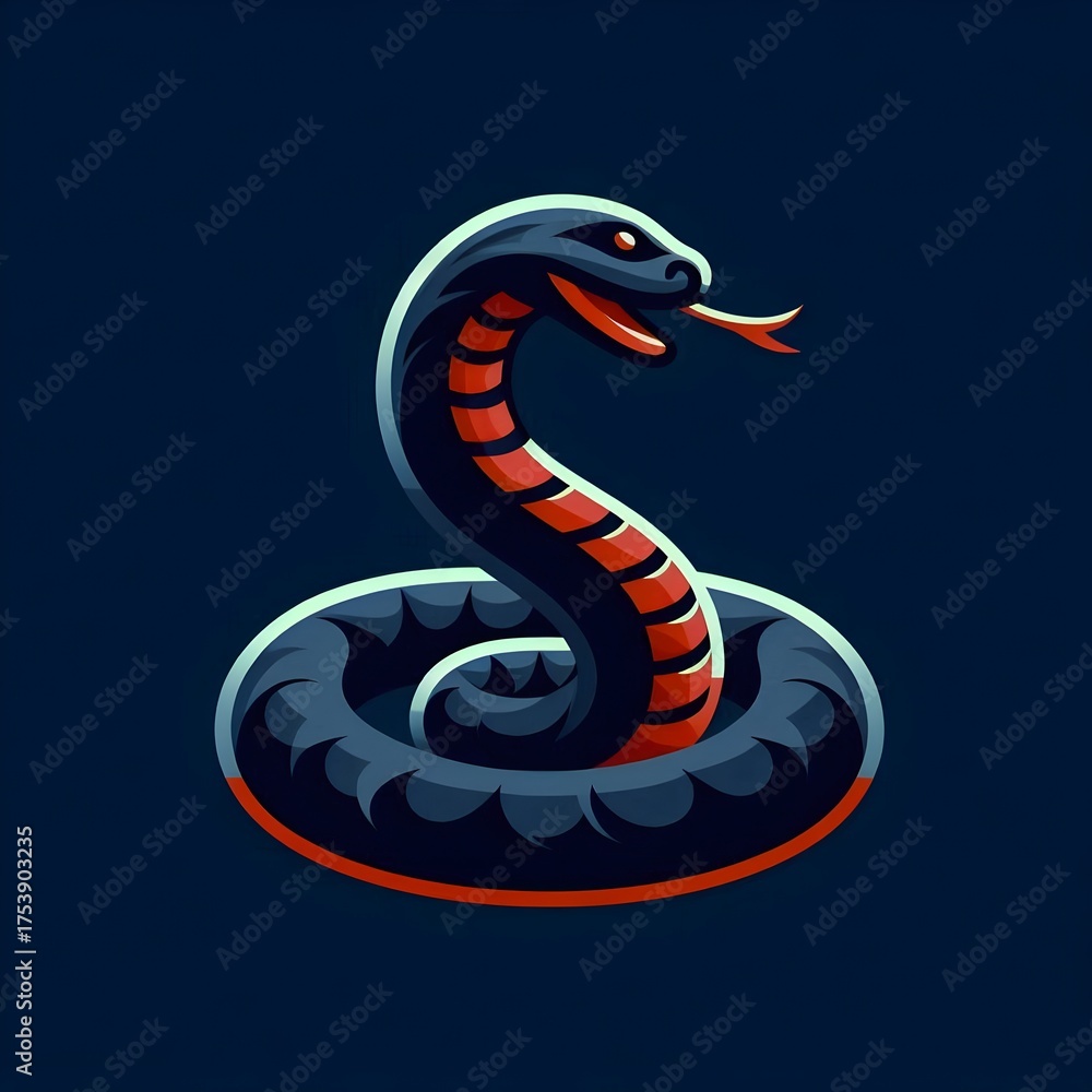 Fototapeta premium Anaconda Logo