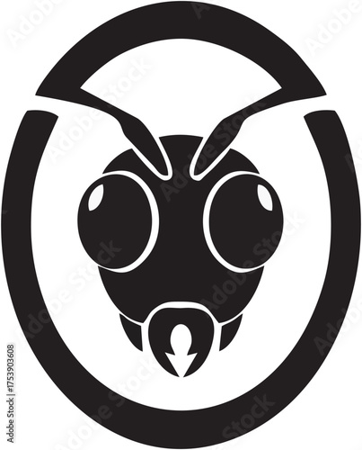 Antt Headd Mascott Vectorr Il...