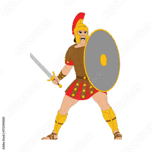 knight with sword