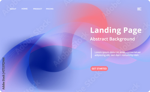 Abstract Geometric Gradient Tech Conference Exhibition Board Stage Backdrop Key Visual Poster Vector Design Assets Editable