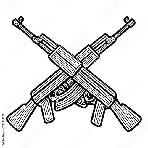 Crossed Rifles