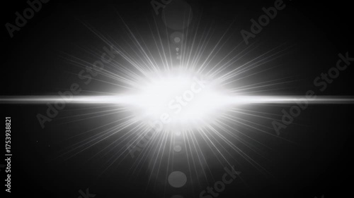 Abstract Bright Light Burst Overlay Realistic Background