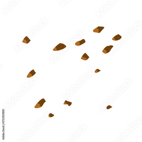 Chocolate cookie crumb