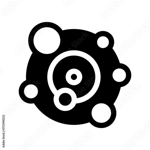 Orbit Icon Vector Symbol Design Illustration