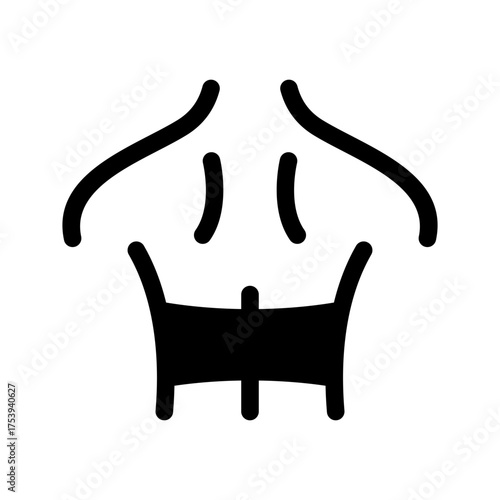 Male Body Icon Vector Symbol Design Illustration