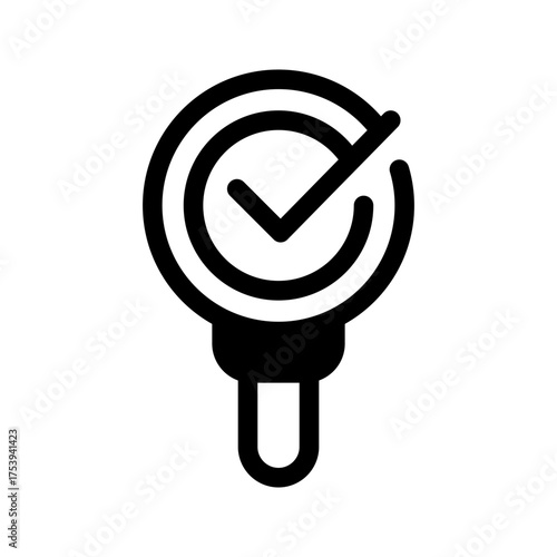 Bidding Icon Vector Symbol Design Illustration